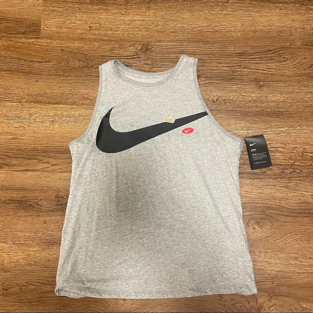 Nike light gray tank